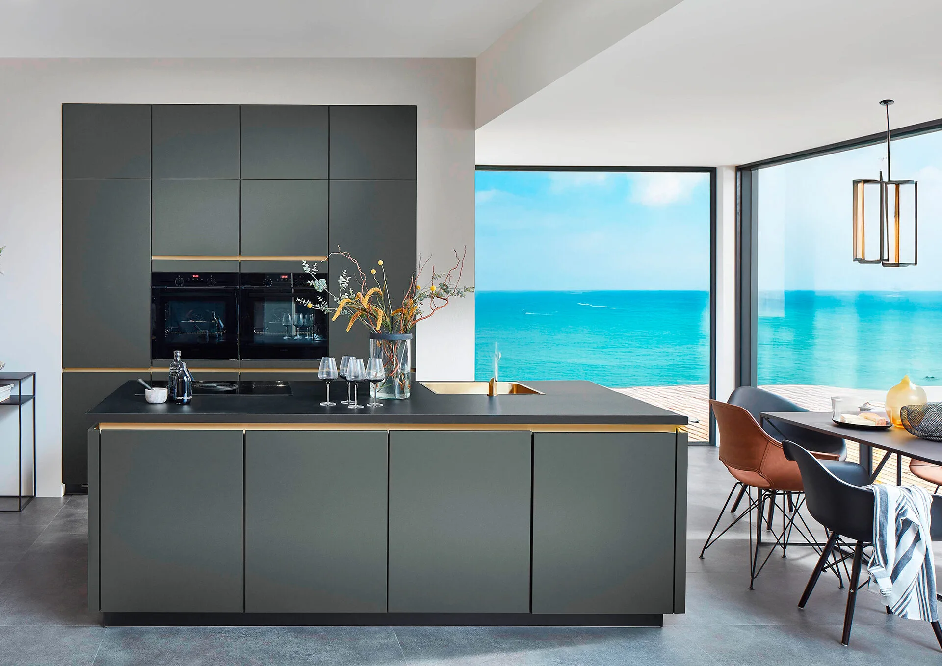 Cuisines pour appartements de plage